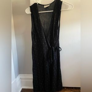 Black Wrap Dress